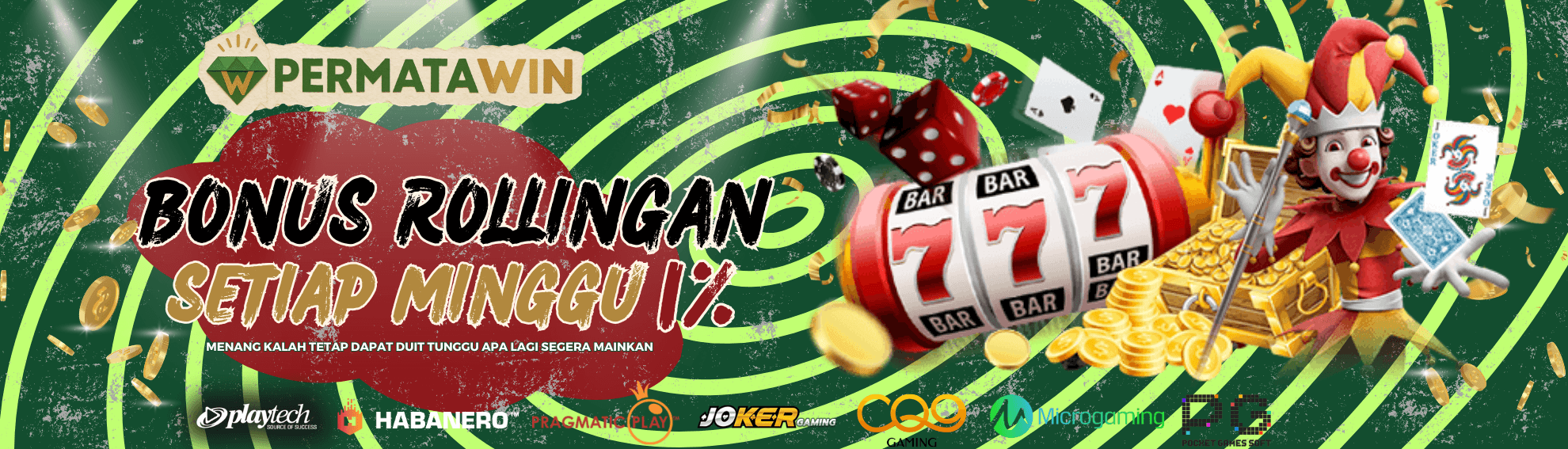 BONUS ROLLINGAN 1%