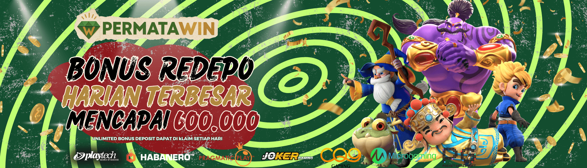 BONUS HARIAN 5%