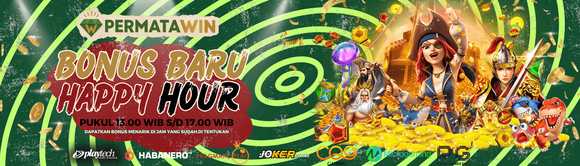 BONUS BARU HAPPY HOUR